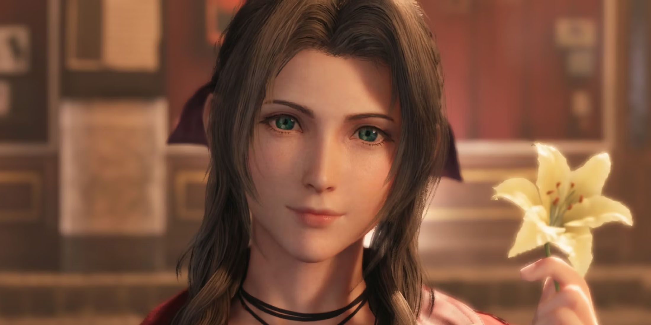 Final Fantasy 7 Gender Swapped Cosplay Aerith