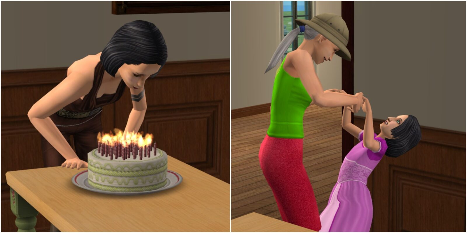 How to Have a Birthday in The Sims 2