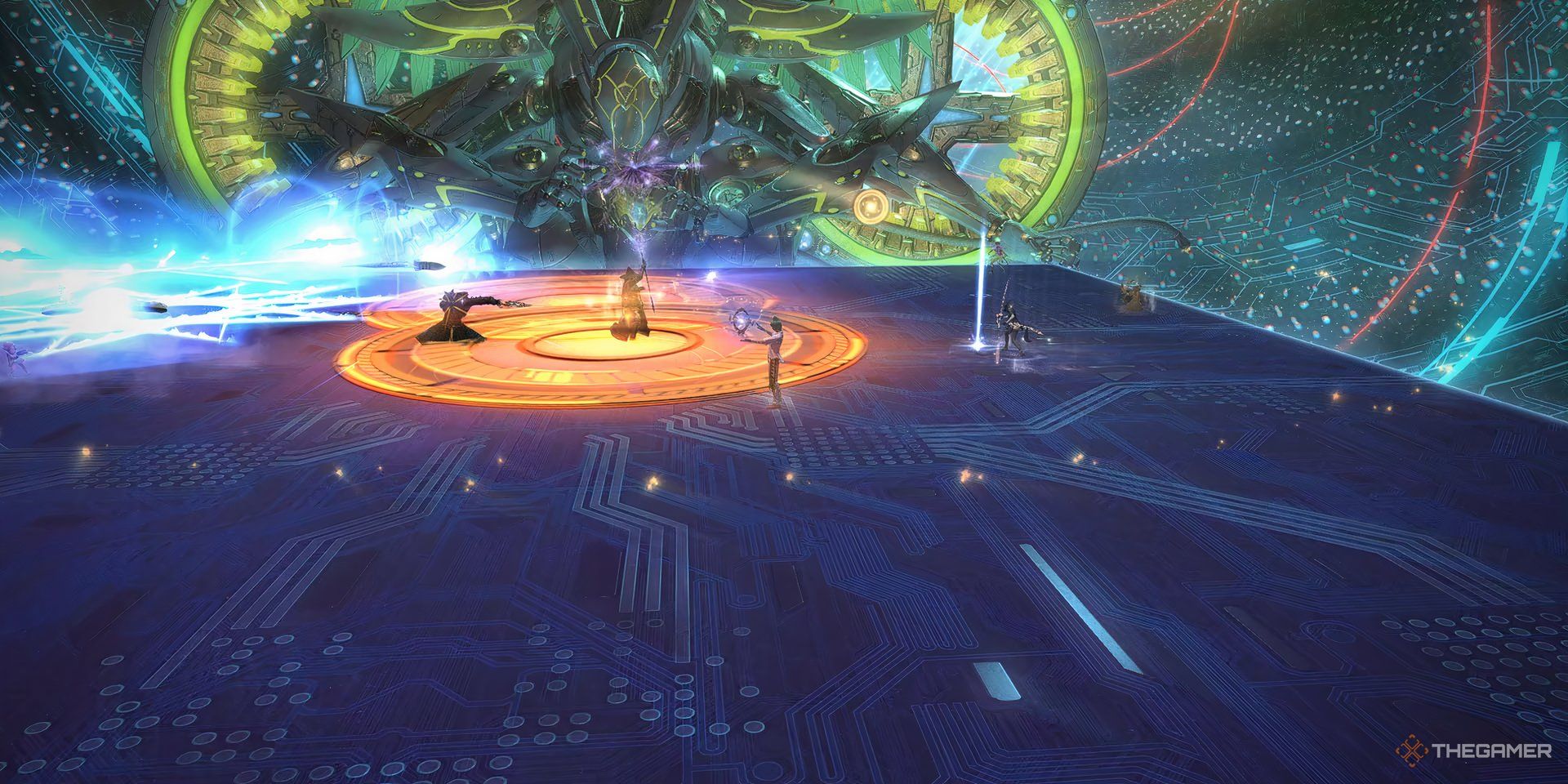 The first phase of The Interphos Trial in Final Fantasy 14.