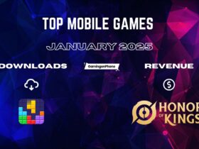 top mobile games january 2025