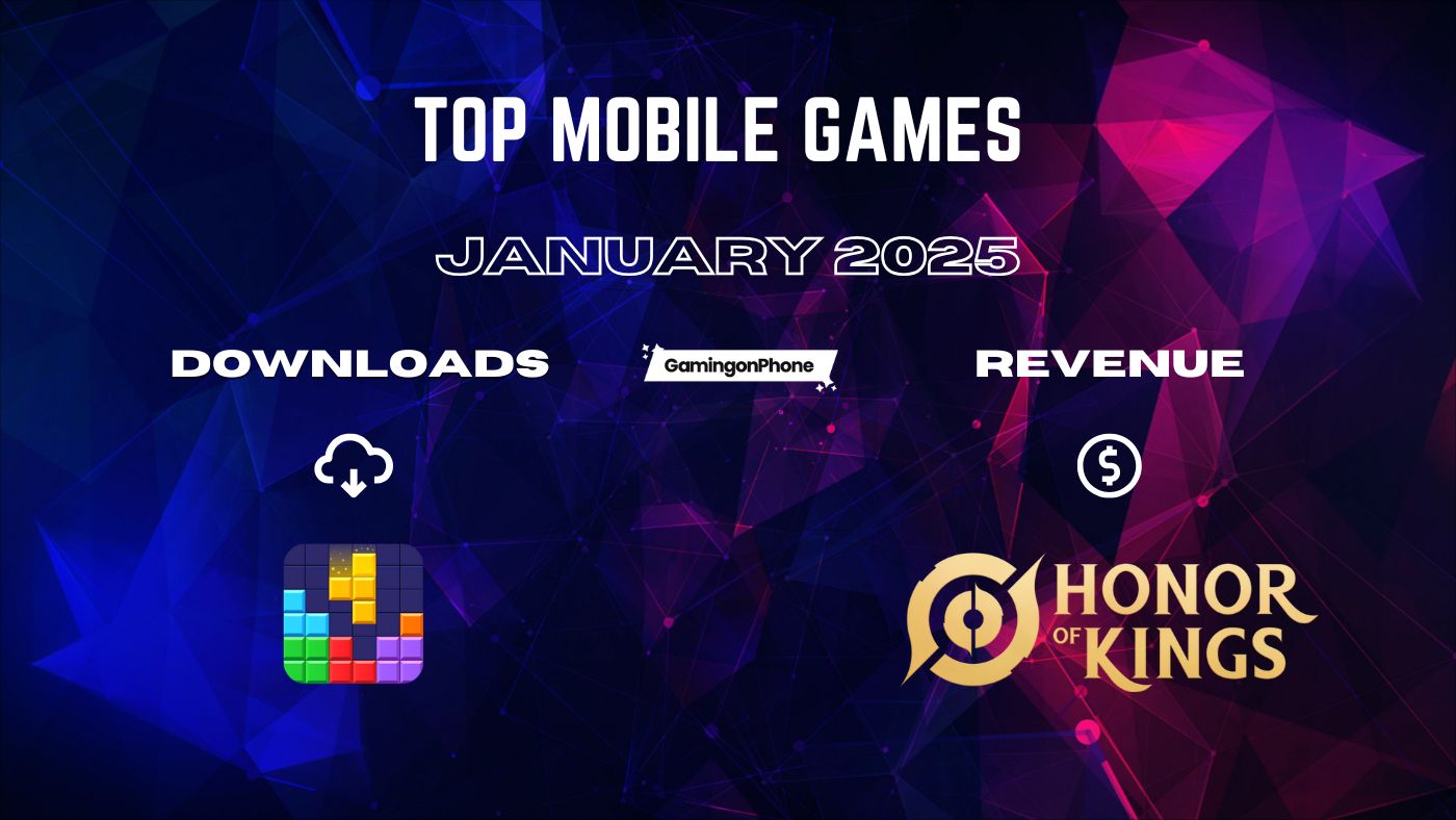 top mobile games january 2025