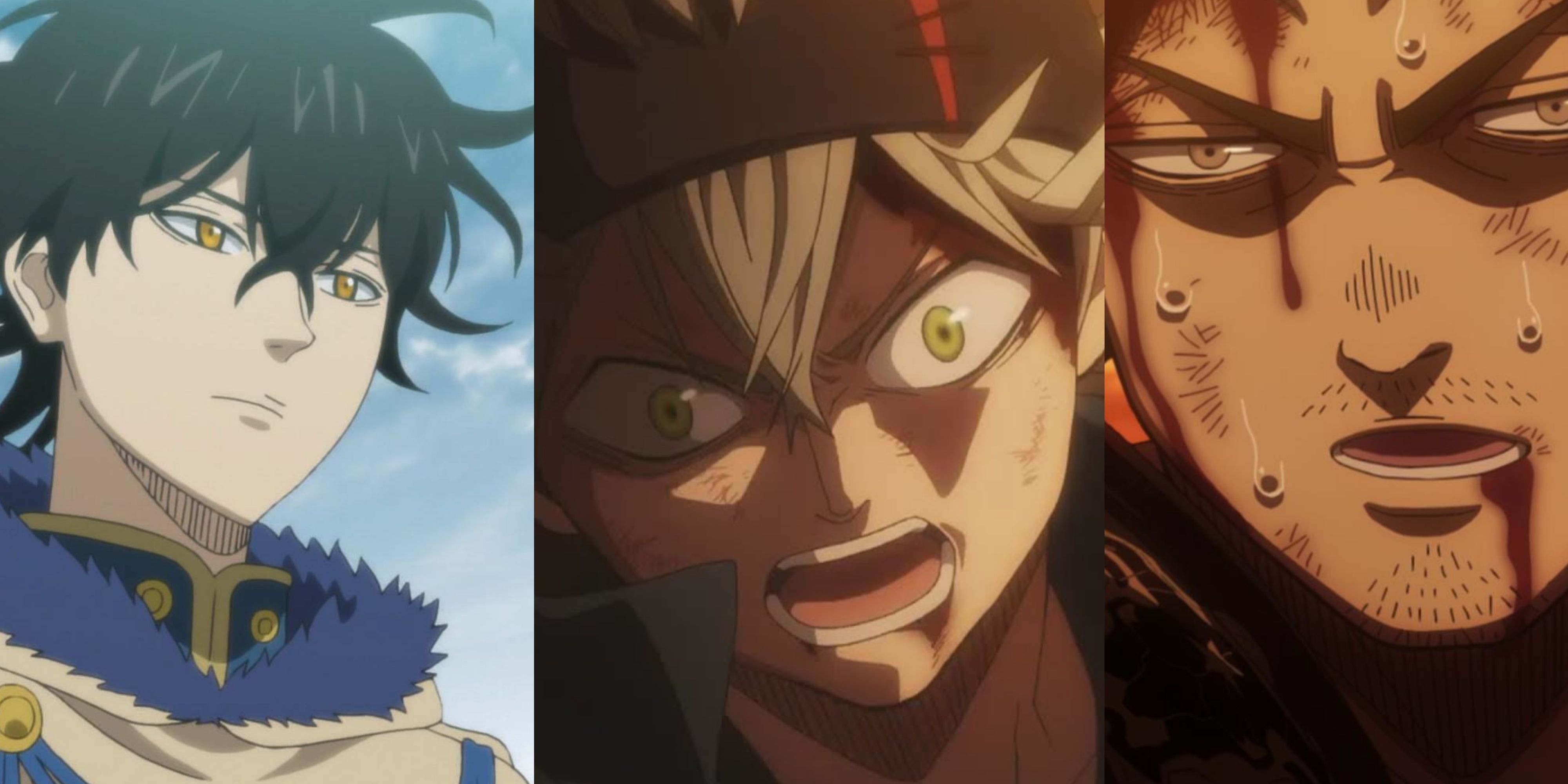 Featured Black Clover Every Character Age Height Birthday Asta Yuno Yami