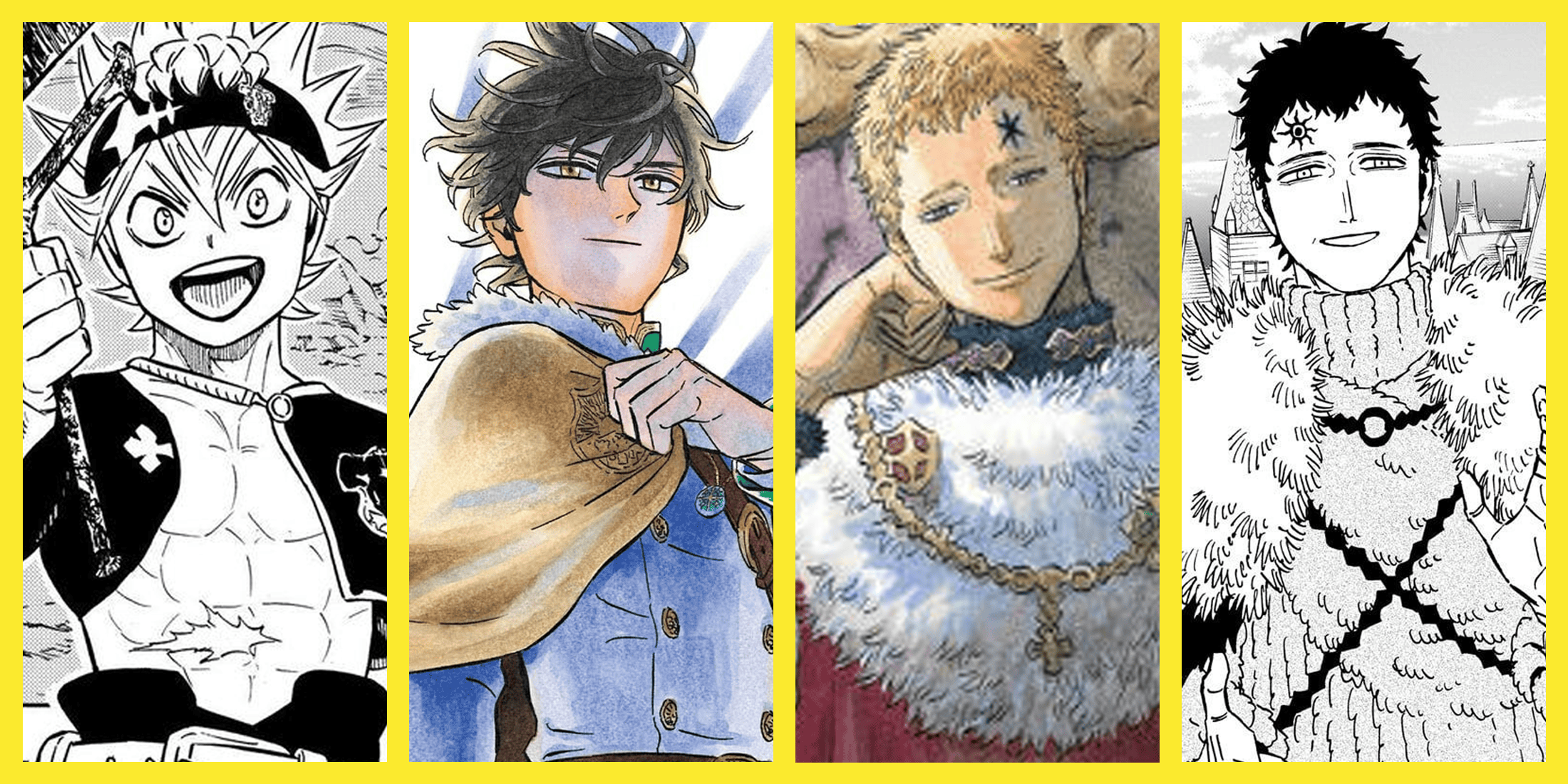 Black Clover Duality Asta Yuno Julius Lucius