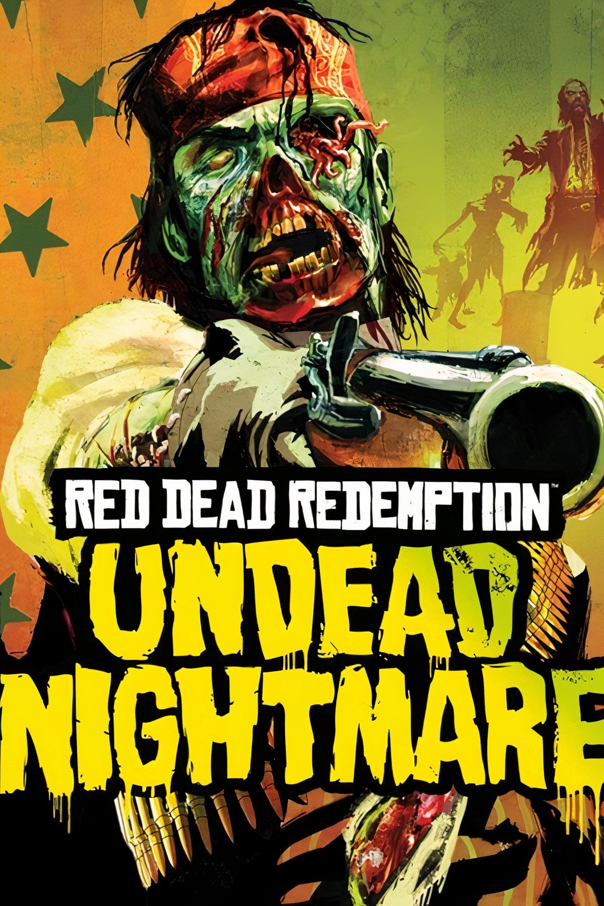 Red Dead Redemption Undead Nightmare Pack Tag Page Cover Art