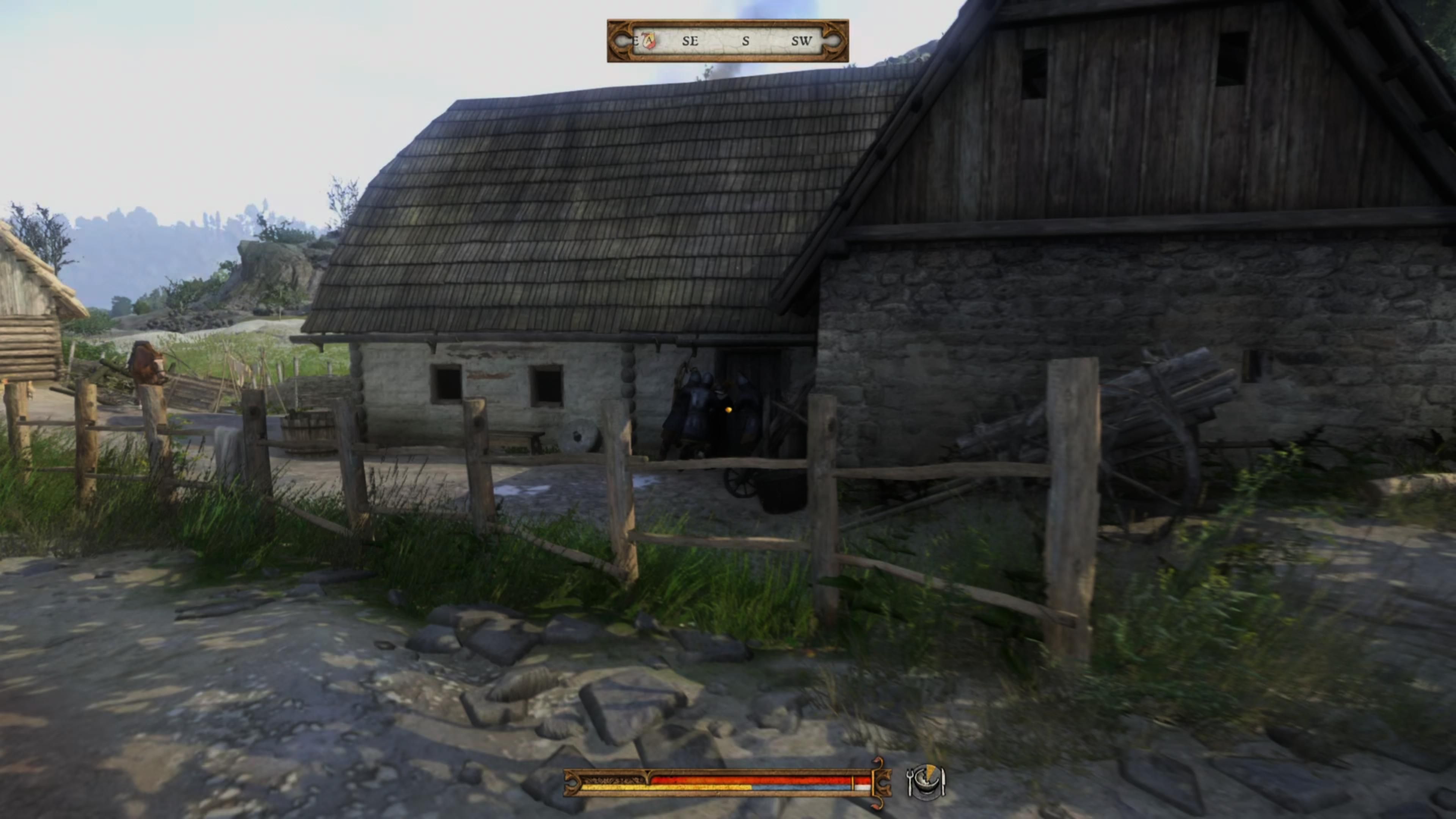 Theresa being attacked in Kingdom Come: Deliverance