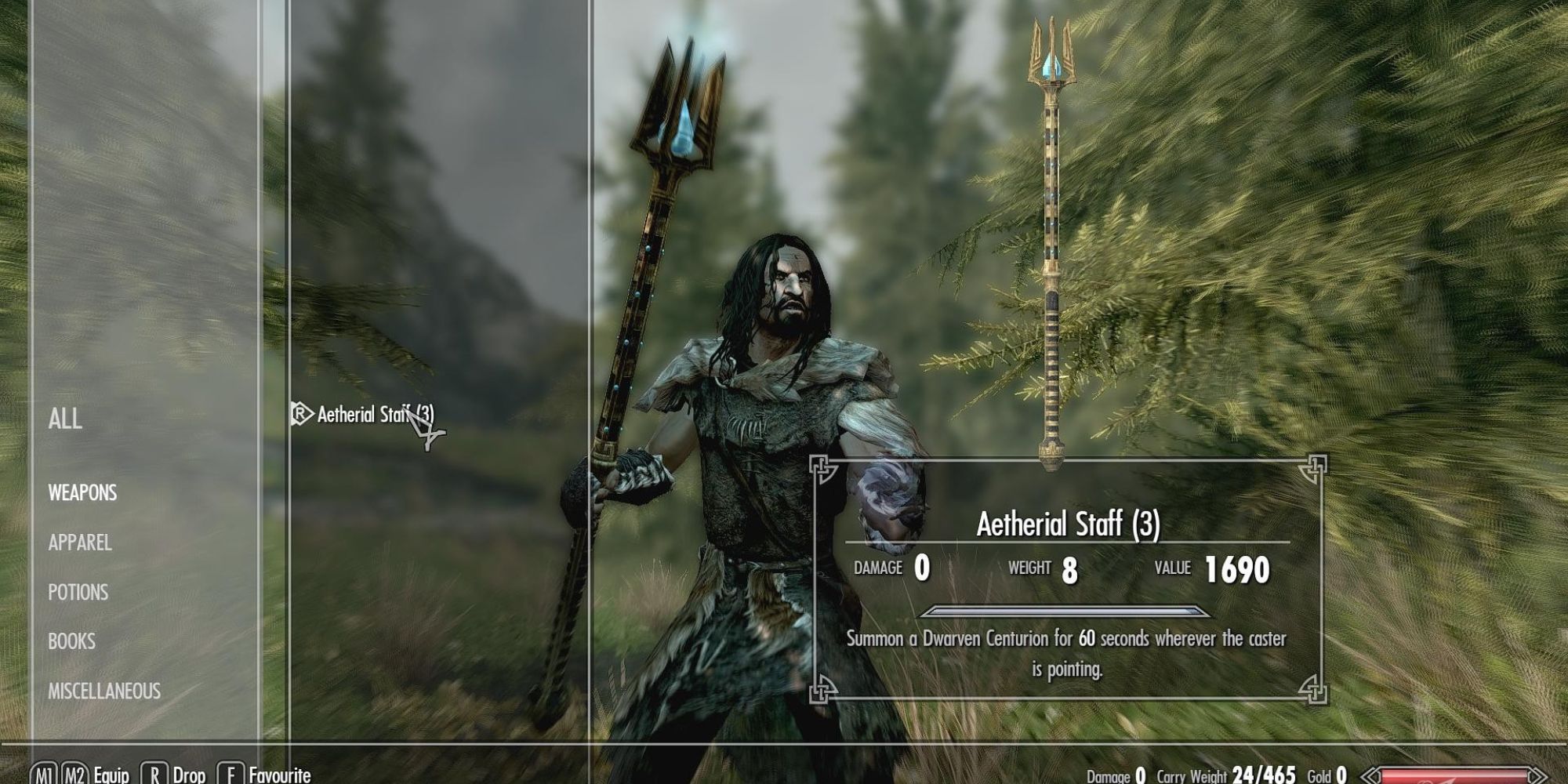 Skyrim Aetherial Staff