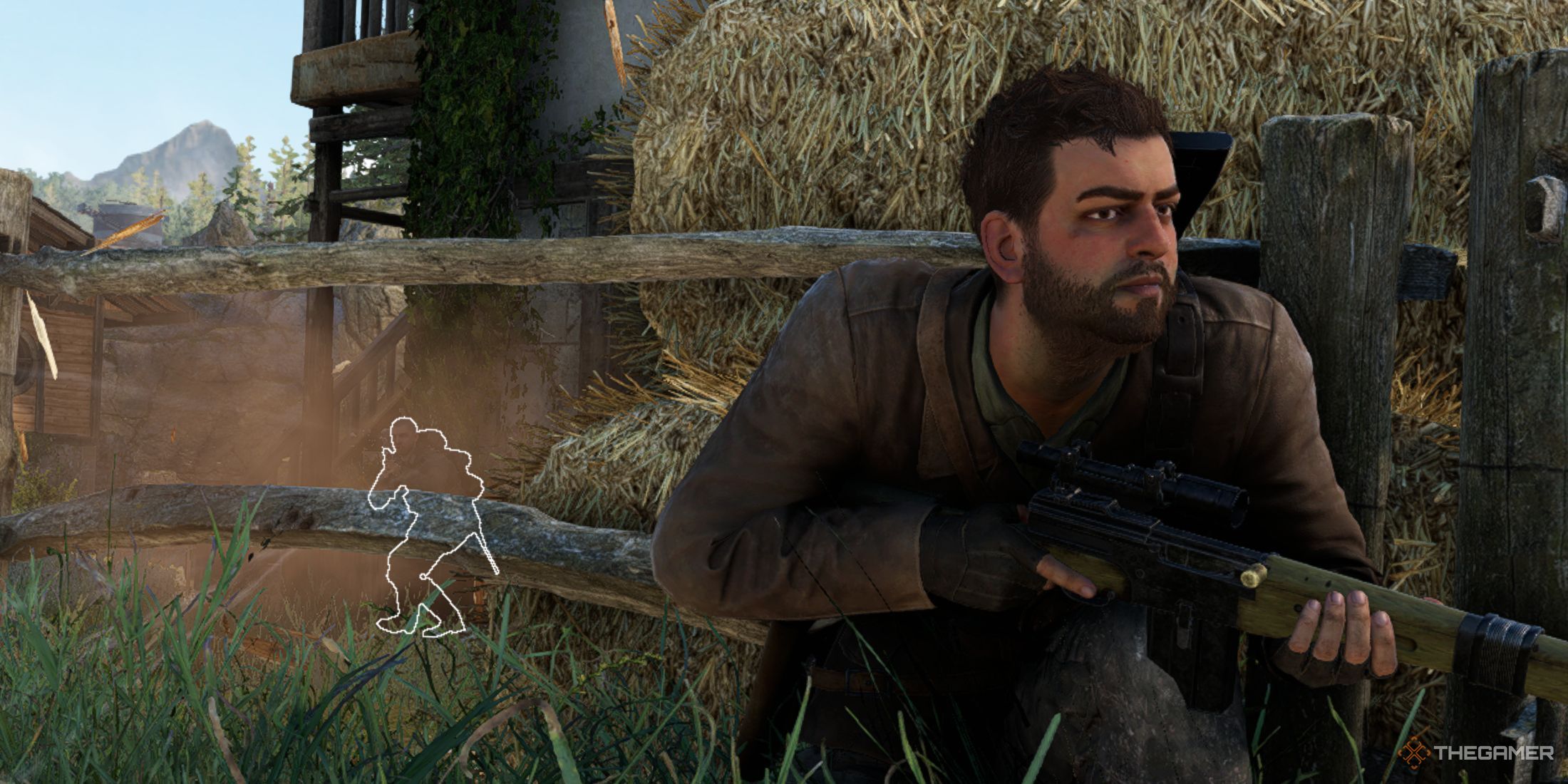 A photo  of the Focus mode feature in Sniper Elite Rivals.