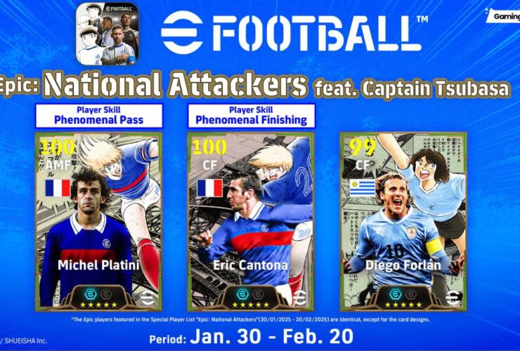 eFootball 2025 National Attackers cover