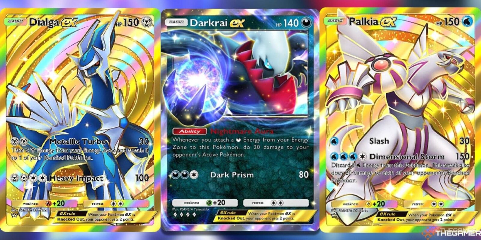 Space-Time Smackdown Top ex Cards In Pokemon TG Pocket