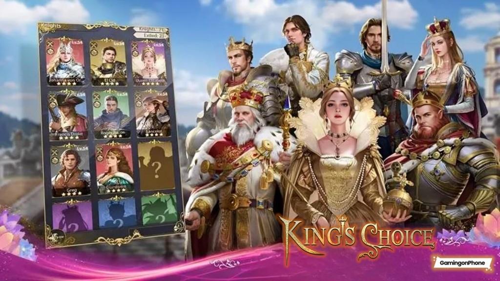 Upgrading the Knights in King's Choice, King's Choice Knights Upgrade Cost