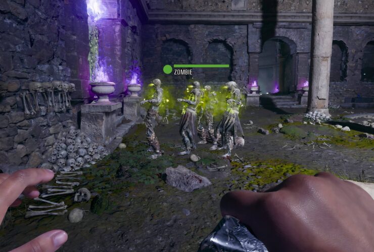 Horde Of Friendly Zombies Easter Egg On The Tomb In Black Ops 6