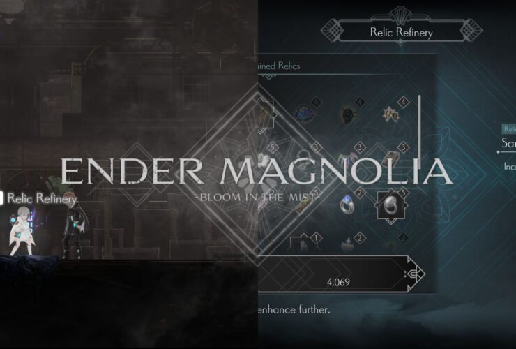 How to Upgrade Relics in Ender Magnolia: Bloom in the Mist