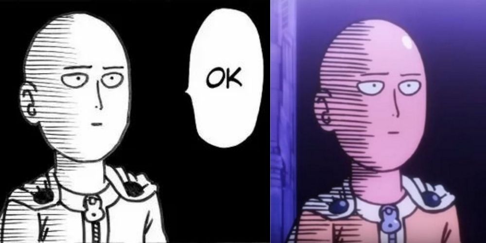 One Punch Man Saitama Ok Anime Pose Meme