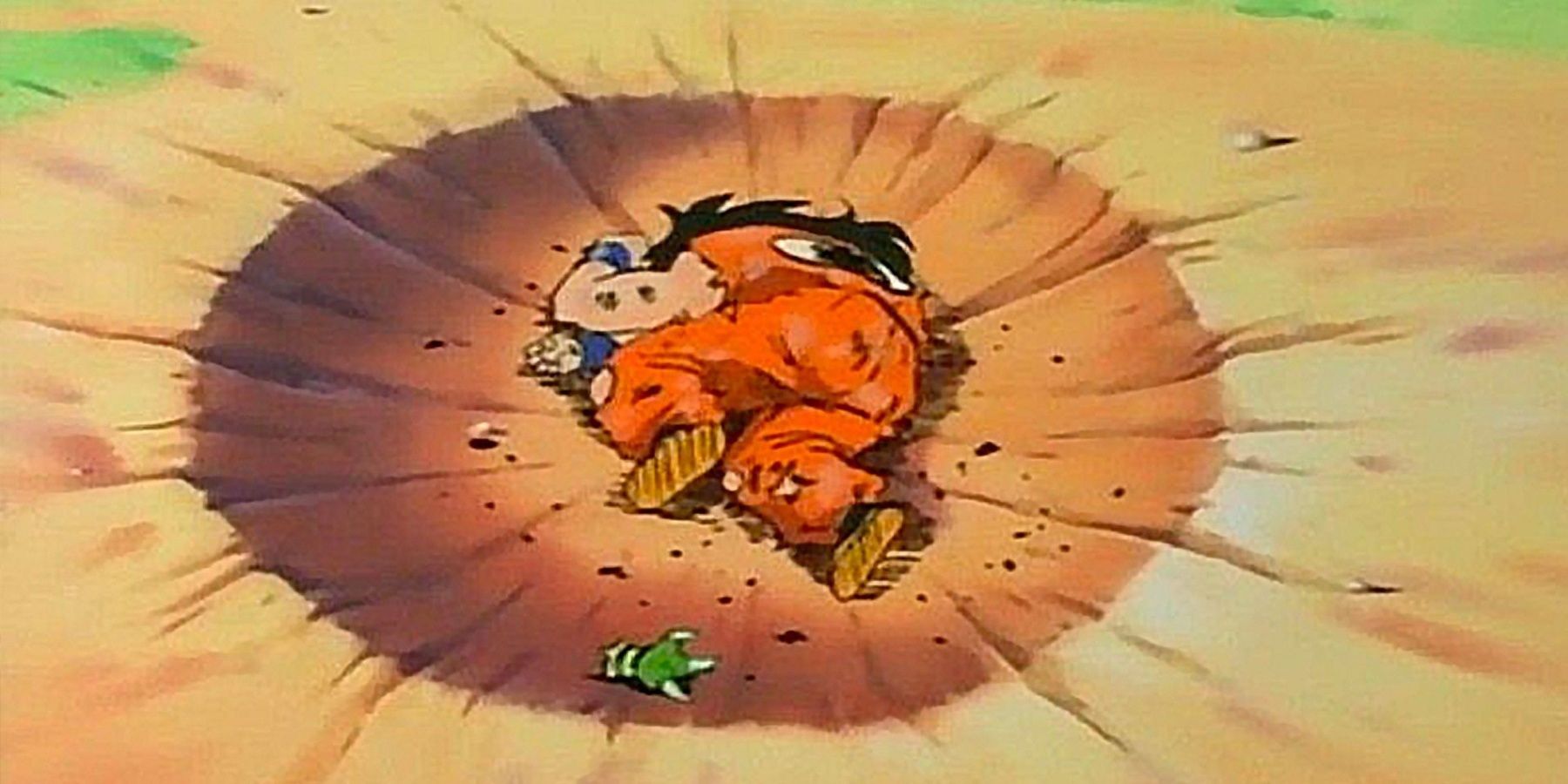 Iconic Anime Poses- Yamcha Dies