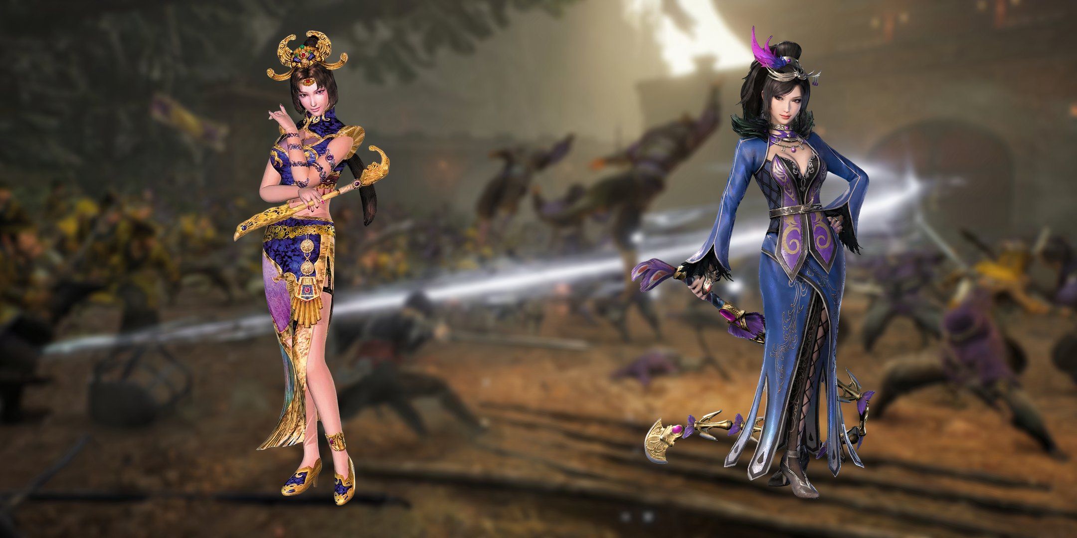 Zhenji as her first appearance in Dynasty Warriors 3 and Dynasty Warriors 7.