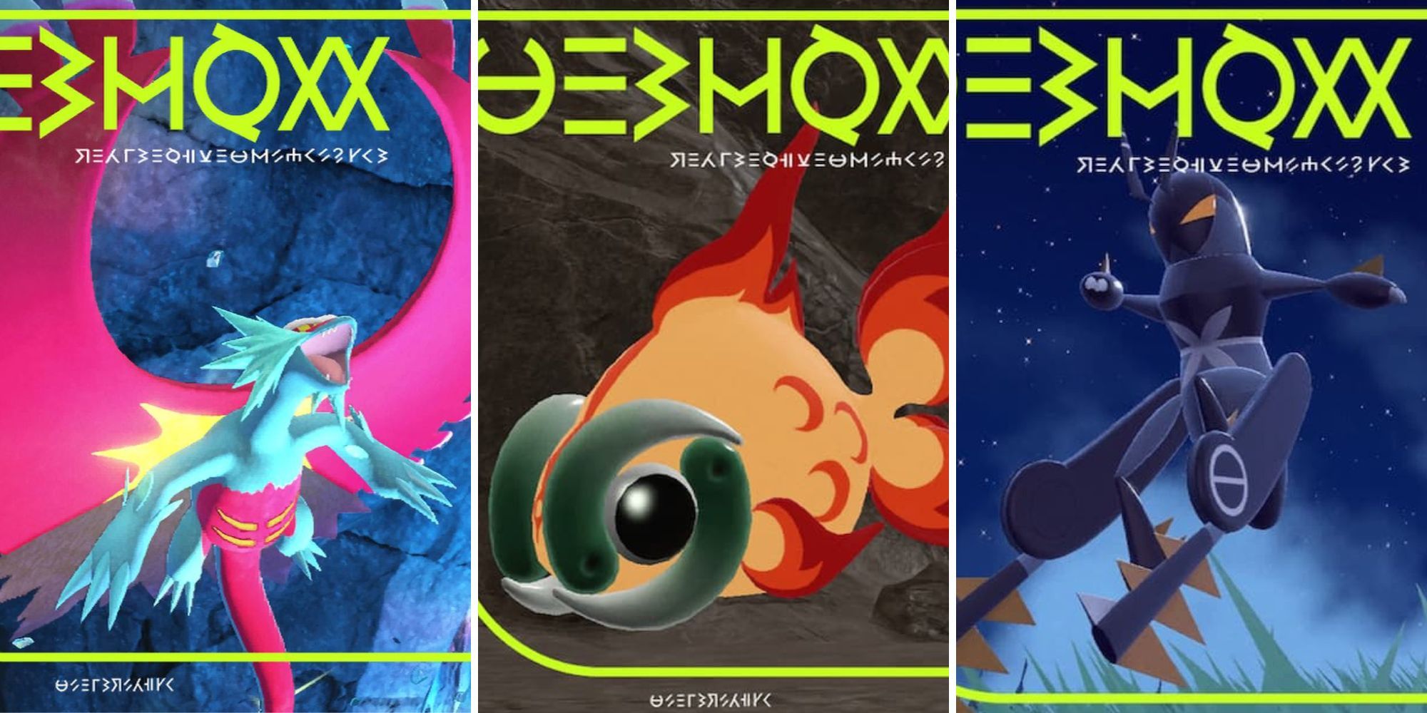 left to right: Roaring Moon, Chi-Yu, Lokix