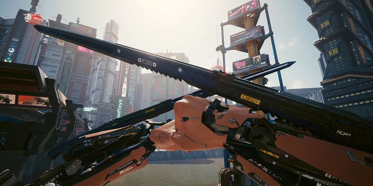 Cyberpunk 2077 MaxTac Mantis Blades