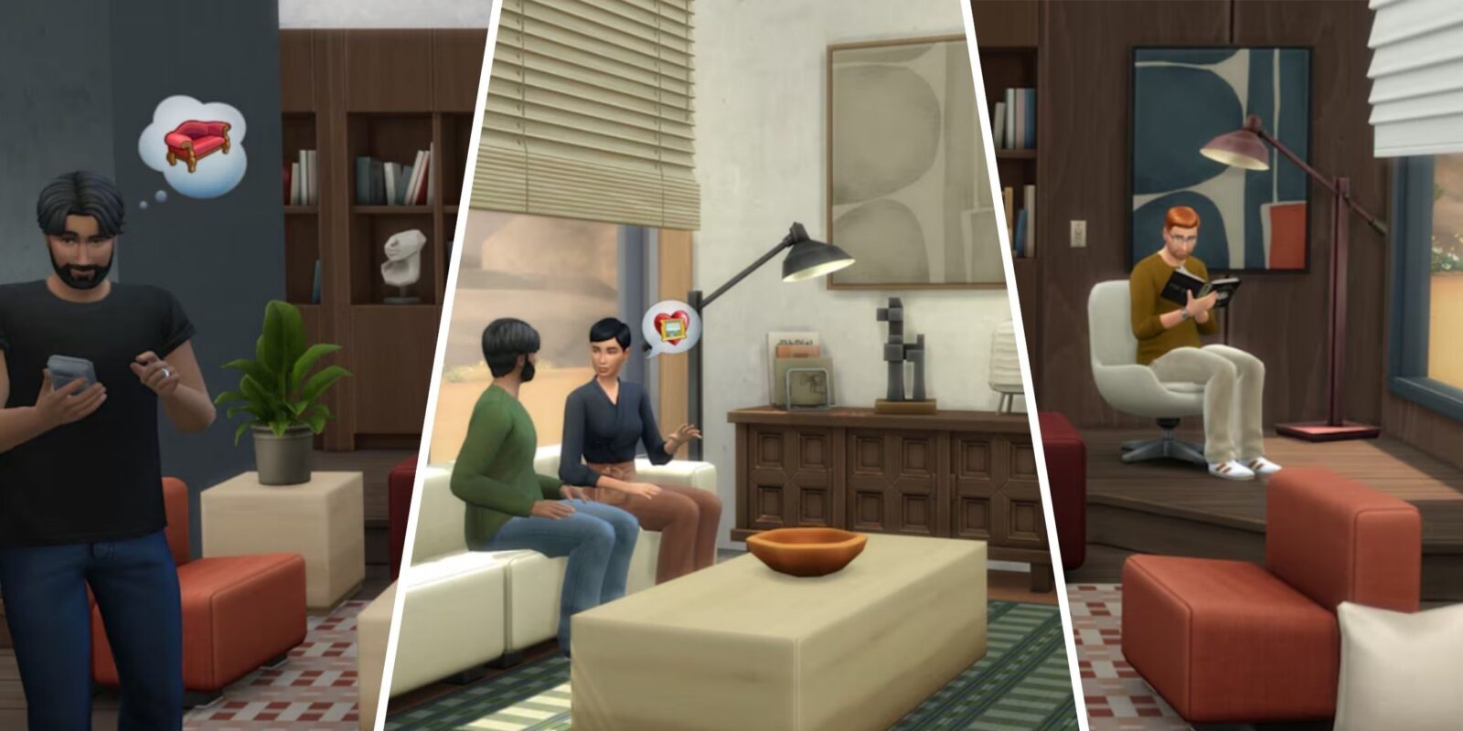 All Furniture In The Sims 4 Refined Living Room Kit