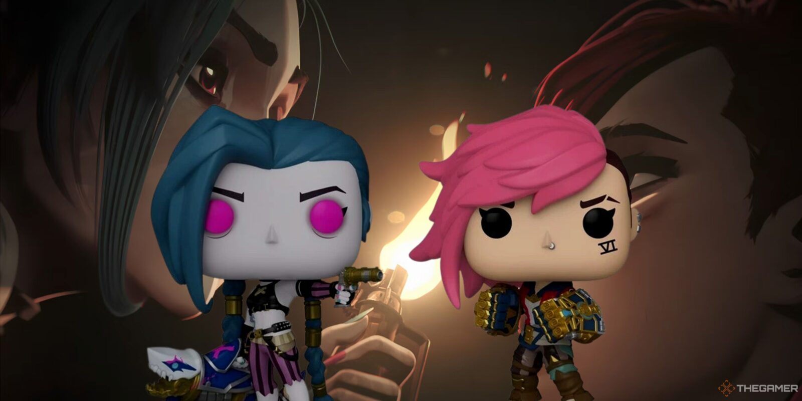 Arcane's Jinx And Vi Funko Pops Are Back Up For Pre-Order