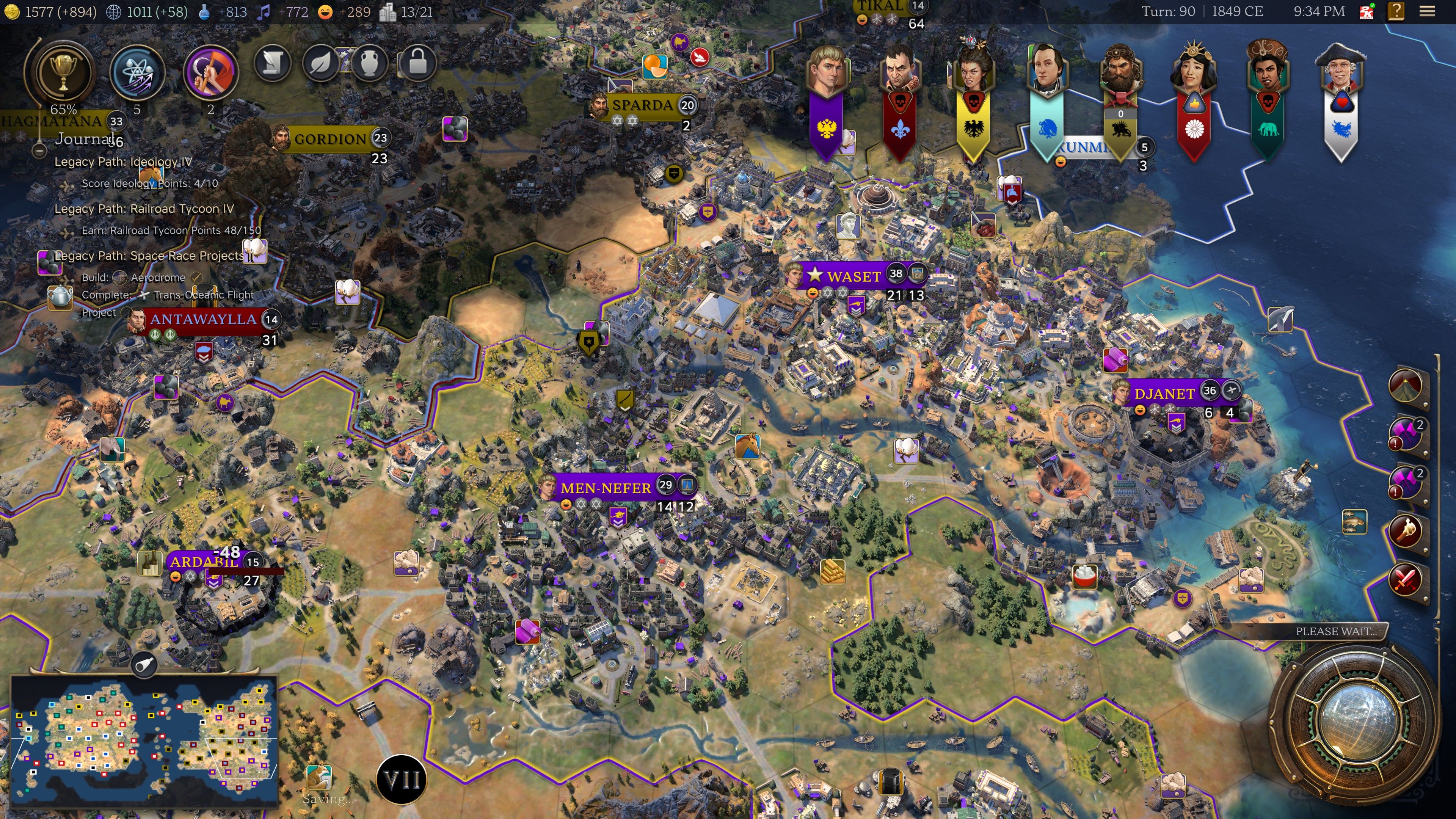 Civ 7 Cities