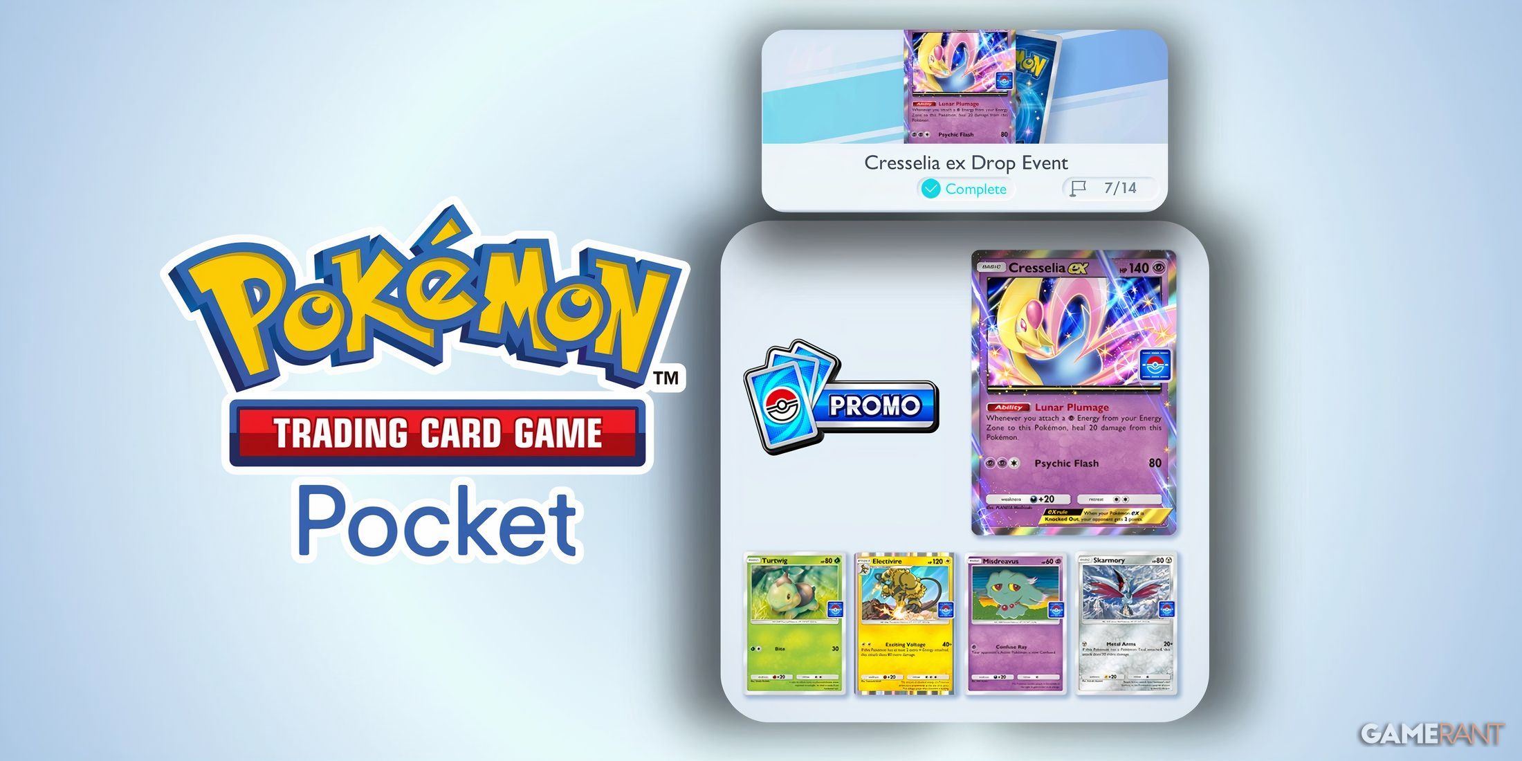 the cresselia ex drop event details in pokemon tcg pocket.