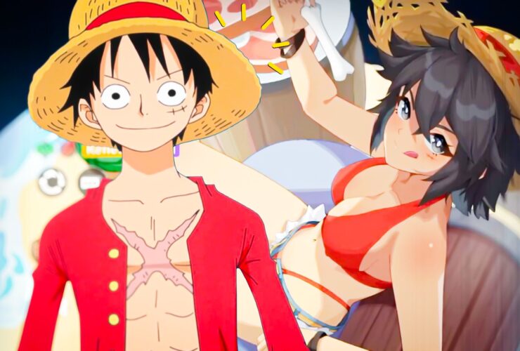 Enigma Of Sepia Gives Iconic Anime Characters Like Luffy A Waifu Makeover