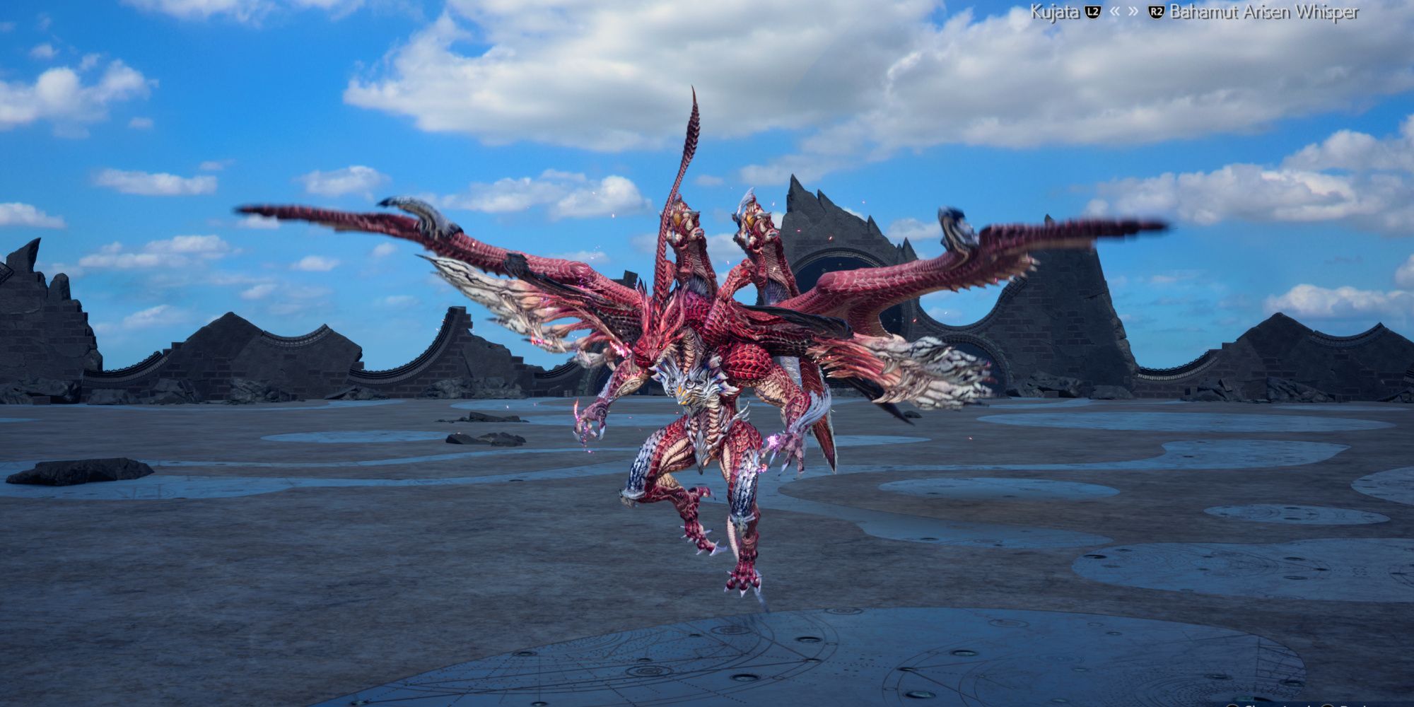 Bahamut Arisen in Final Fantasy 7 Rebirth