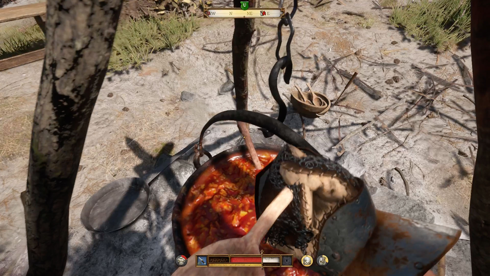 Cooking up a stew in Kingdom Come: Deliverance 2