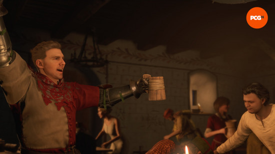 henry drink in a tavern in kingdom come 2