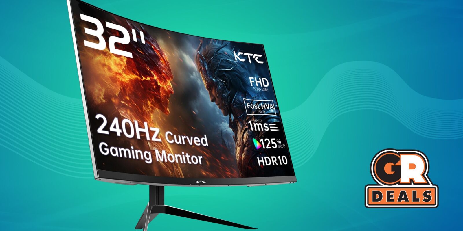 Get This 32-Inch, 240 Hz Gaming Monitor at Record Price of $169.99