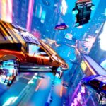 Need For Speed-inspired Punk Runner is a cyberpunk racing game with flying cars