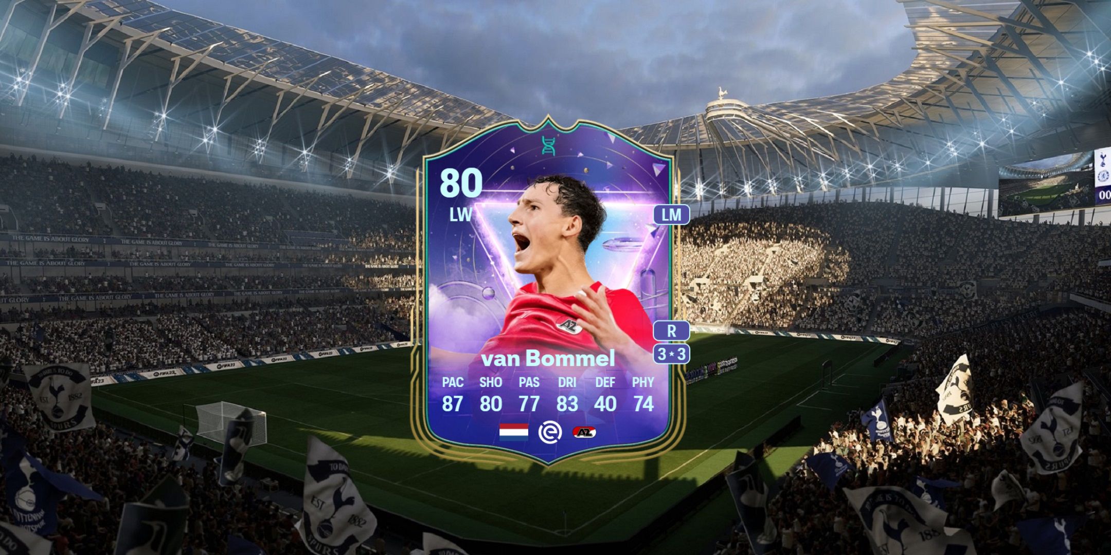 Van Bommel's card in EA Sports FC 25.