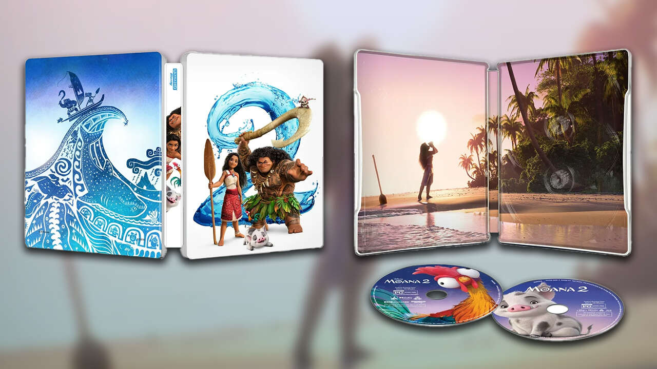 Moana 2 Limited Edition 4K Steelbook Preorders Are Live At Amazon