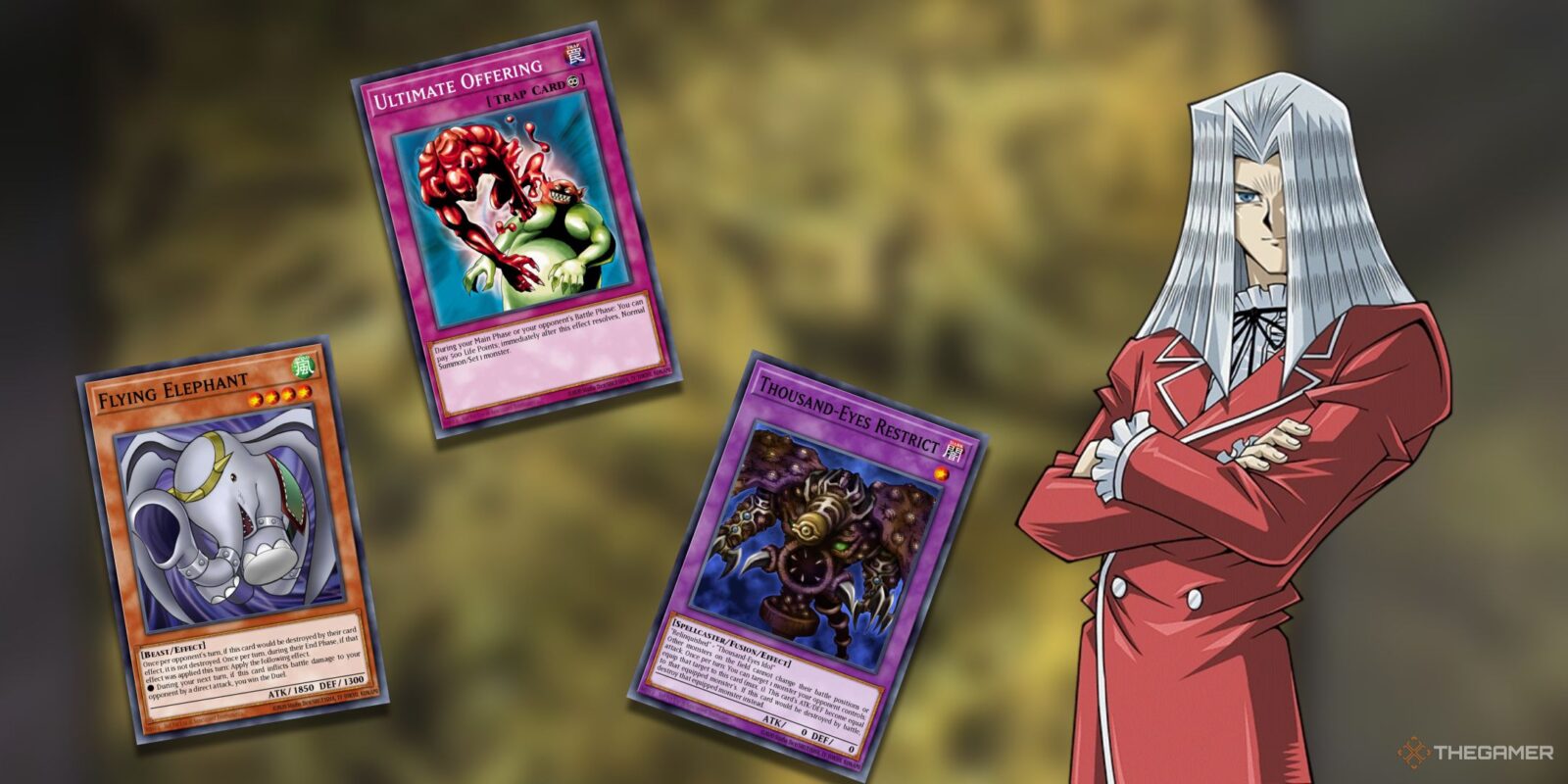 Best Cards Used By Maximillion Pegasus In Yu-Gi-Oh! TCG