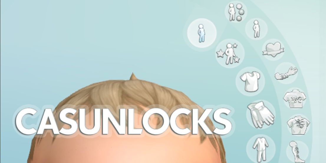 CASUnlocks mod for The Sims 4