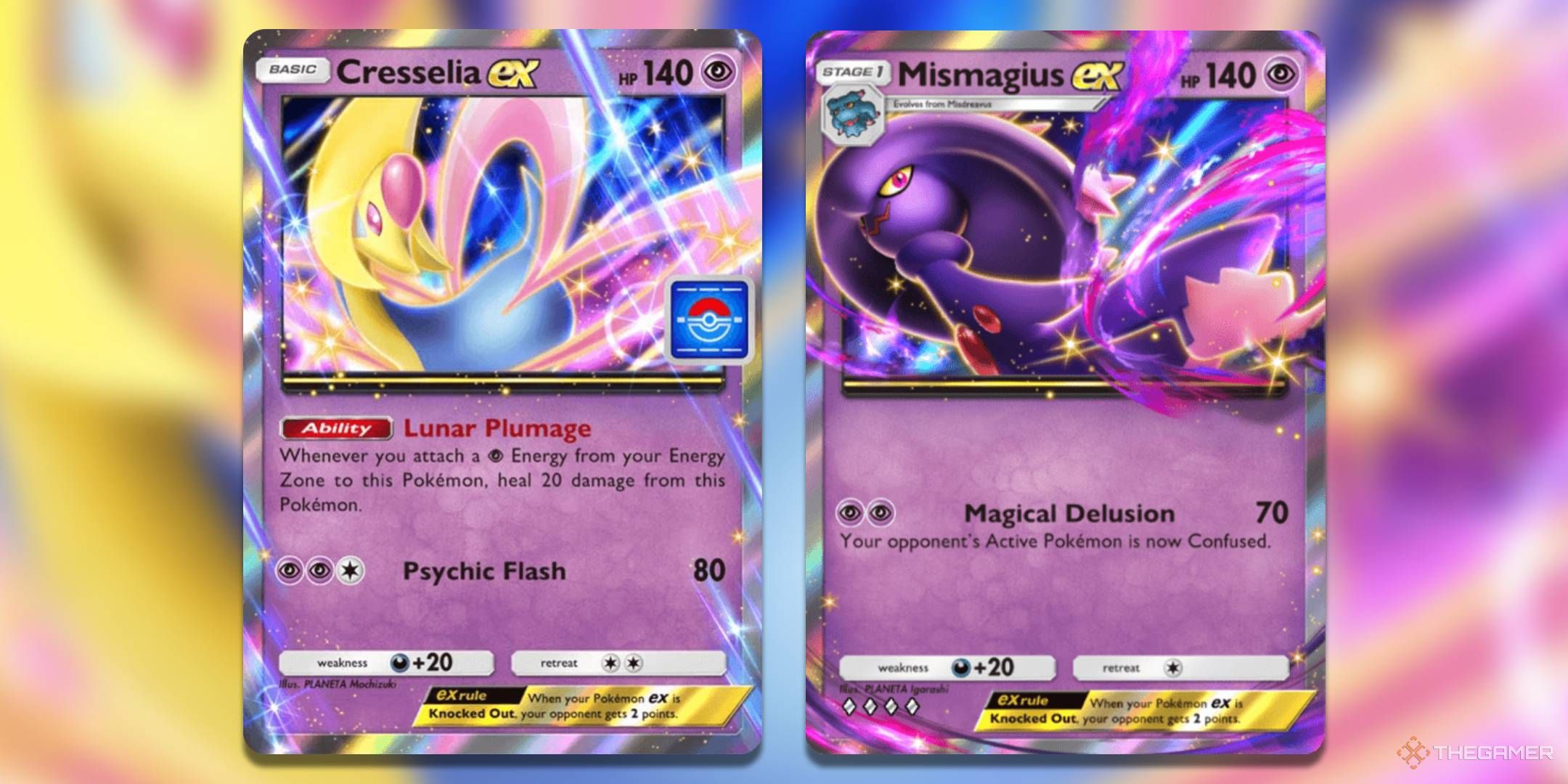 Cresselia ex & Mismagius ex