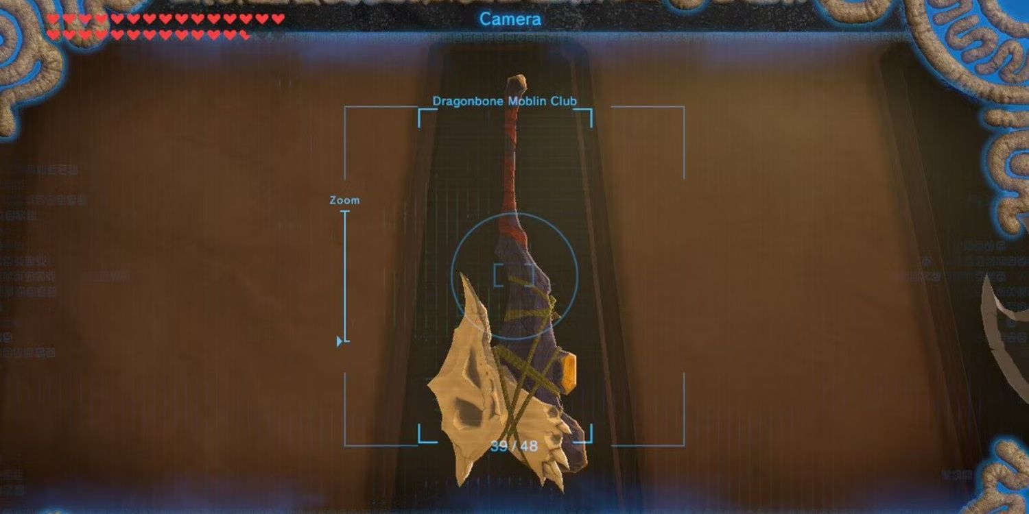 Dragonbone Moblin Club in Breath of the Wild