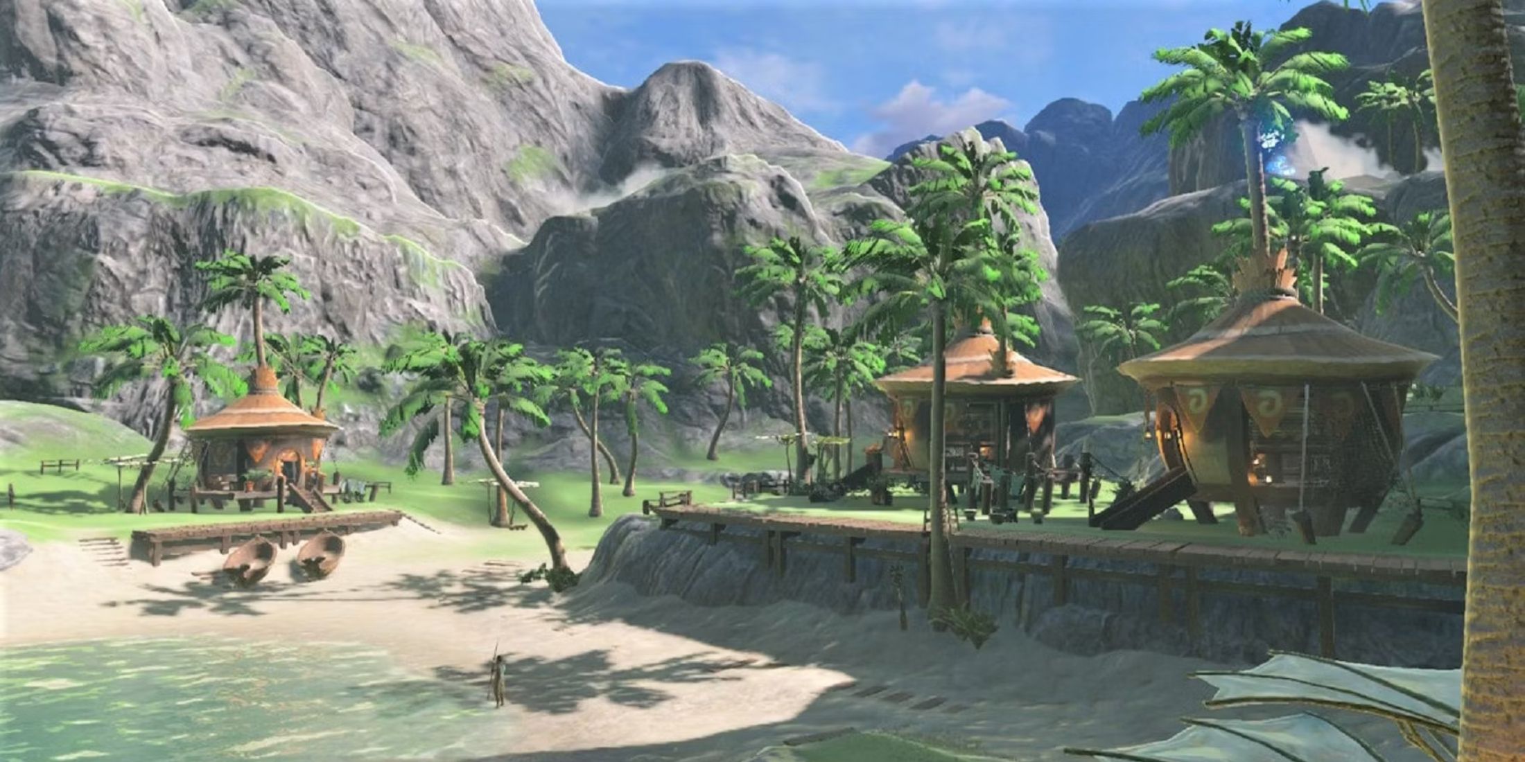 Lurelin Village in The Legend of Zelda: Breath of the Wild