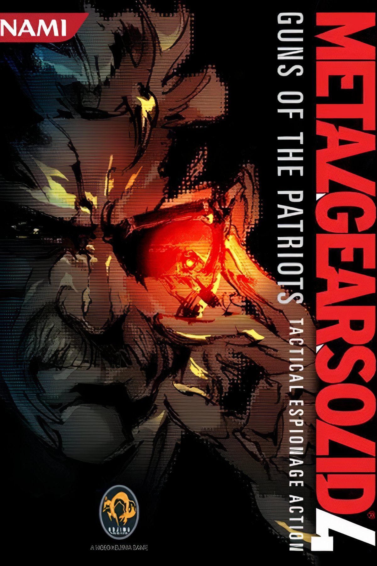 Metal Gear Solid 4 Guns of the Patriots Tag Page Cover Art