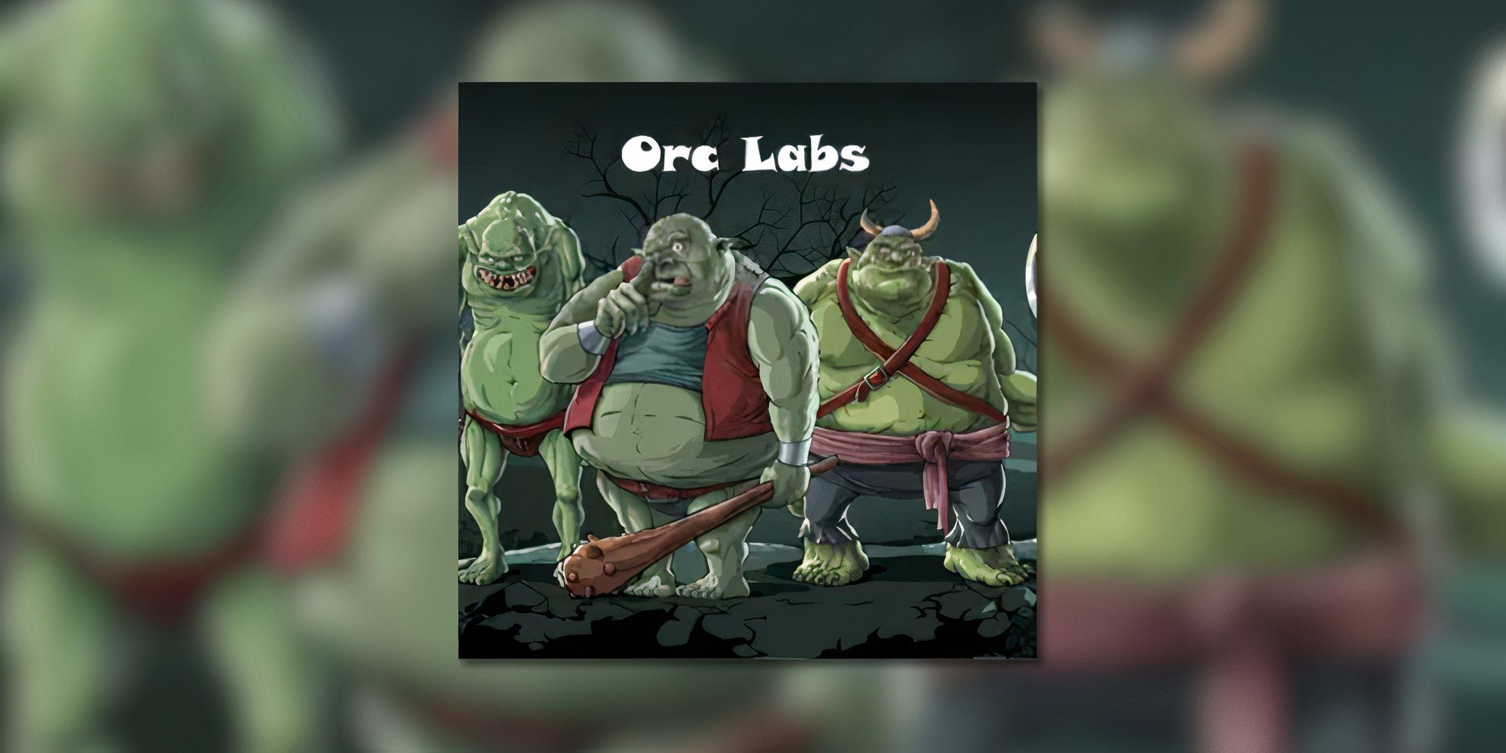 Image of the Orc Labs podcast logo on a blurred background.