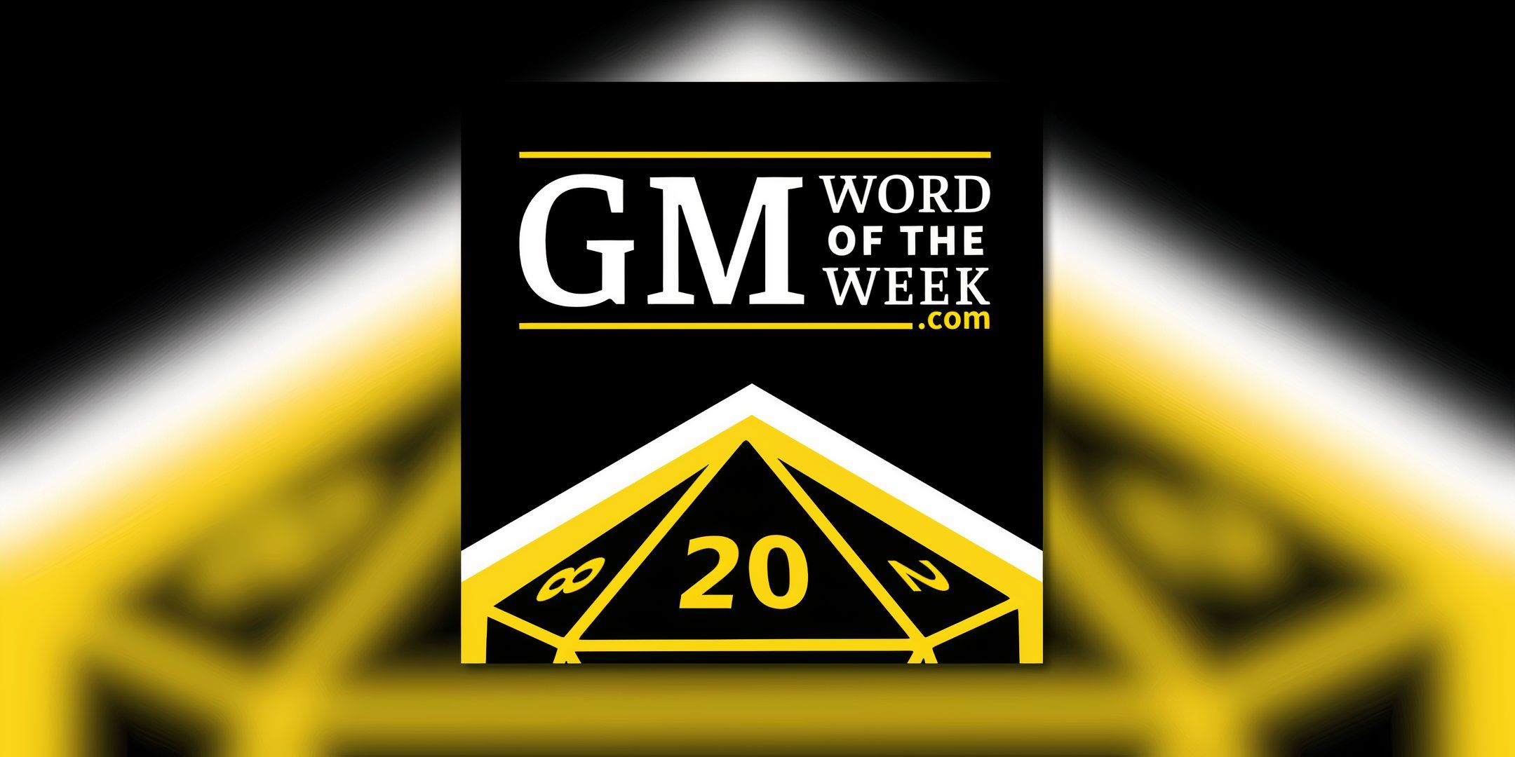 Image of the GM Word of the Week podcast logo on a blurred background.