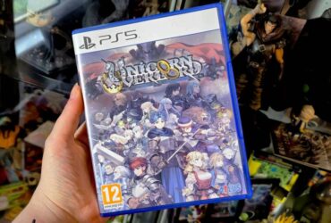 Image taken by writer Rosalie Newcombe of the physical PS5 version of Unicorn Overlord.