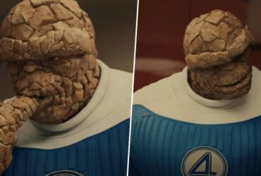 Marvel fans are divided over our first look at The Thing in the Fantastic Four: First Steps trailer