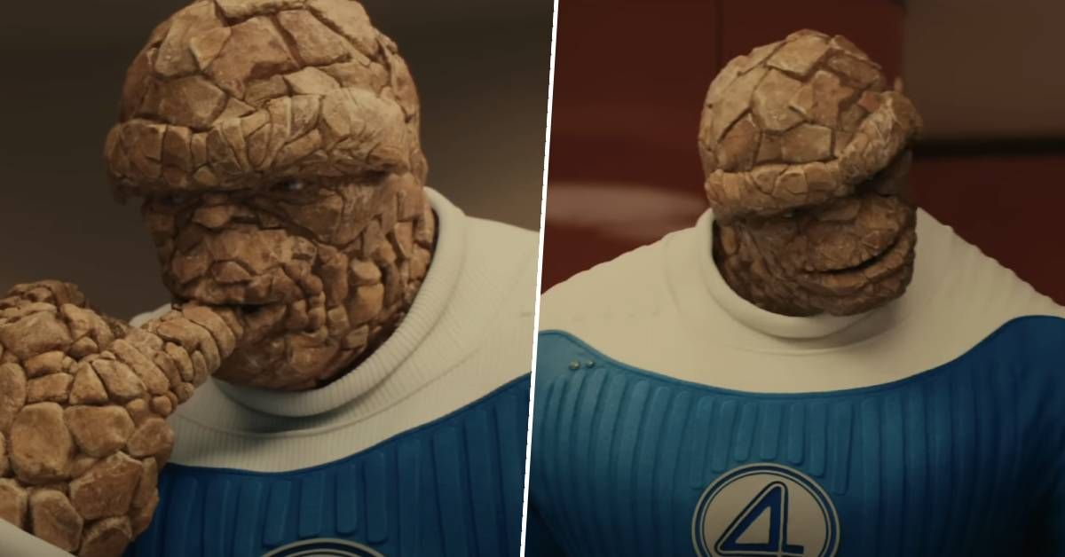 Marvel fans are divided over our first look at The Thing in the Fantastic Four: First Steps trailer