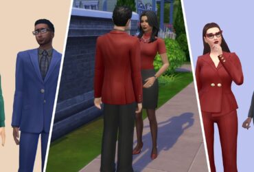 Every Piece Of Clothing In The Business Chic Kit For The Sims 4