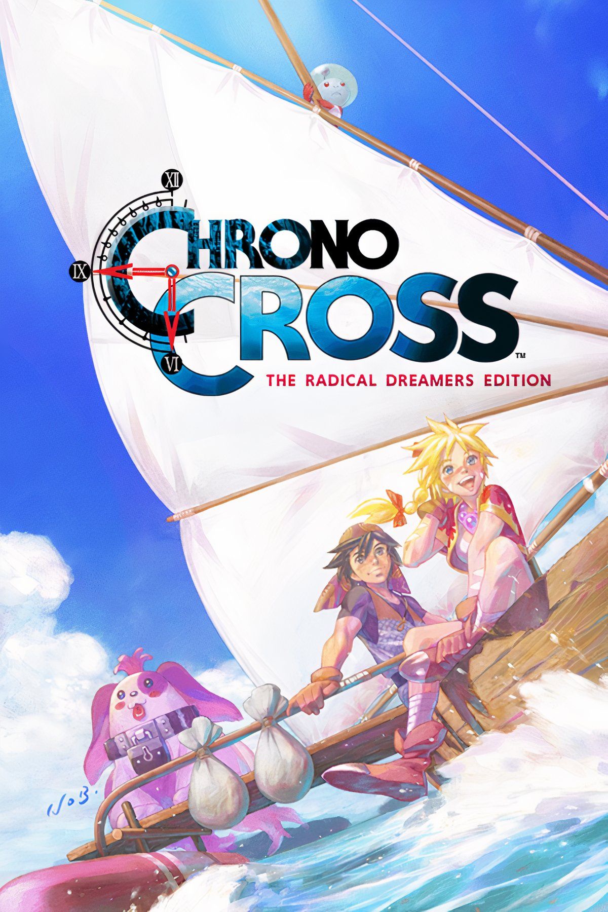 Chrono Cross: The Radical Dreamers Edition Tag Page Cover Art