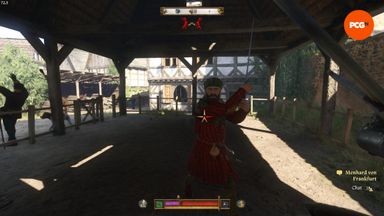 a longsword duel in kingdom come 2