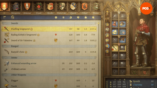 duelling longsword stats in kingdom come 2