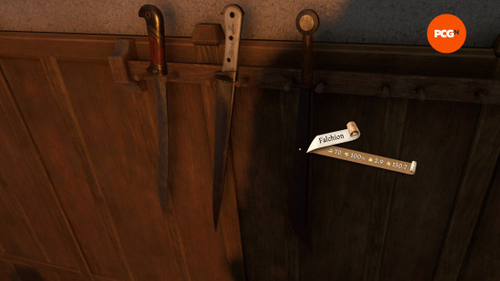 a falchion short sword in kingdom come 2