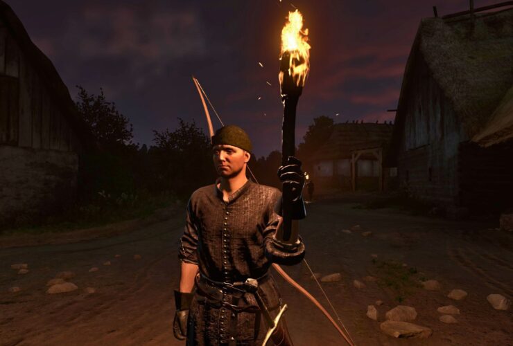 How to equip the Kingdom Come Deliverance 2 torch